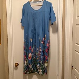 Dress floral print summer